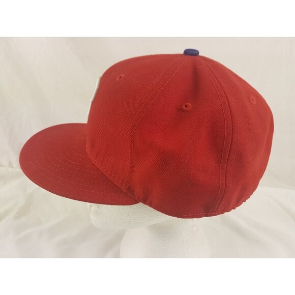 Philadelphia Phillies Cap Trucker Hat Snapback Baseball official 59Fifty 7 3/8 - Picture 4 of 12